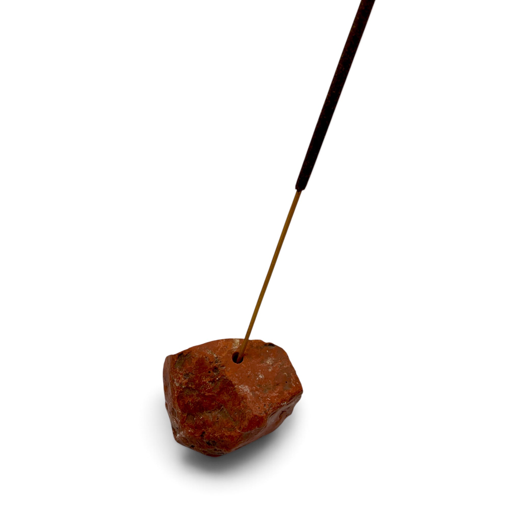 Incense Holder - Red Jasper Raw $15